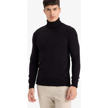 DeFacto Slim Fit Triko Kazak