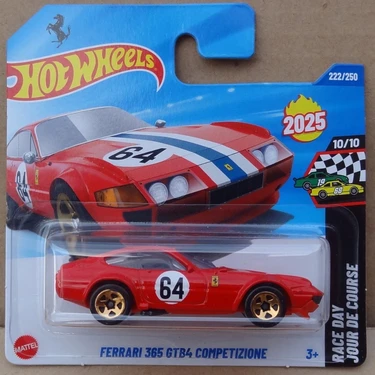 Hot Wheels Ferrari 365 Gtb4 Competizione Diecast Model Araba Fiyatı