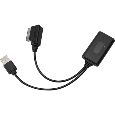 Explosion1 Audi Amı Mmı 2g Aksesuarı Için USB Araba Müziği Bluetooth Aux Audiootooth Kablosu (Yurt