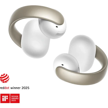 Anker Soundcore AeroClip Bluetooth Kulaklık, 4 Yapay Zeka Destekli Mikrofon, Beyaz -