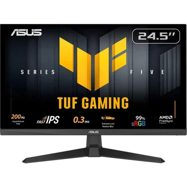 ASUS 24.5" FAST IPS TUF GAMING VG259Q5A 0.3MS 200Hz HDMI-DP Gaming Monitör (1920 X