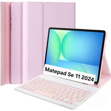 Huawei Matepad Se 11 2024 Inch Ile Uyumlu Bluetooth Türkçe Q Klavyeli