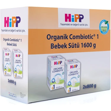 Hipp Organik Combiotic 1 Devam Sütü 2X800