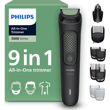 Philips MG3946/15 Erkek Bakım Seti 9'u 1 Arada Saç & Sakal