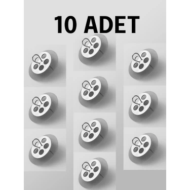 Nistabolje 10 Adet Çaydanlık İçi Çay Süzgeci Demlik