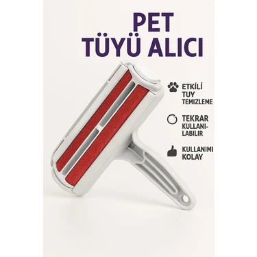 Hazneli Kedi Köpek Evcil Hayvan Kazak Kıyafet Elbise Halı Yatak Tüy Temizleyici Kıl Toz