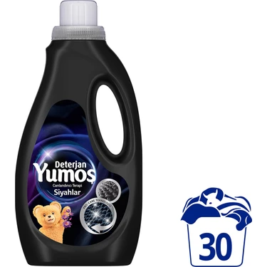 Yumoş Sıvı Bakım Deterjanı Siyah 30 Yıkama 1500
