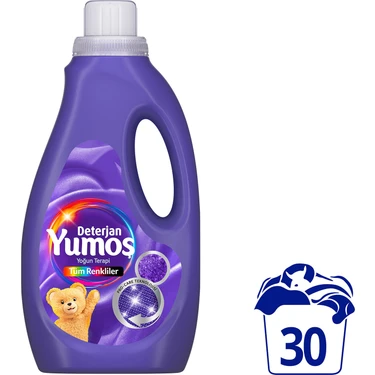 Yumoş Sıvı Bakım Deterjanı Tüm Renkler 30 Yıkama 1500