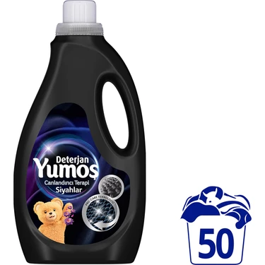Yumoş Sıvı Bakım Deterjanı Siyah 50 Yıkama 2500