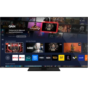 Toshiba 50UV3463DT 50'' 126 Ekran Uydu Alıcılı 4K Ultra HD VİDAA Smart LED
