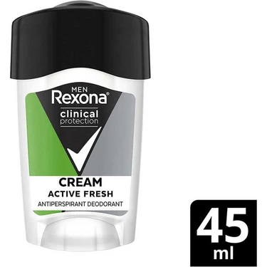 Rexona Men Clinical Protection Erkek Stick Deodorant Active Fresh 45