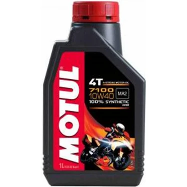 MOTUL 7100 10W40 4T 1 lt  Motosiklet Yağı Üstün Koruma ve Yüksek Performans İçin