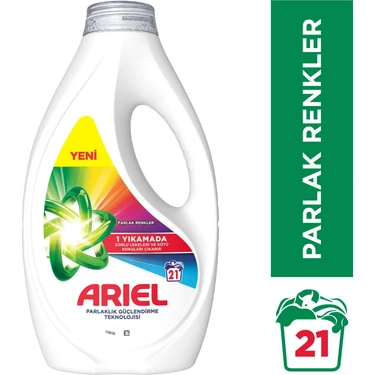 Ariel Sıvı Çamaşır Deterjanı Renklilere Özel 21