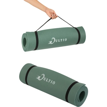 Taşıma Askılı 10 mm Pilates Minderi Kaymaz Taban Yoga Matı Isteğe Bağlı Kamp
