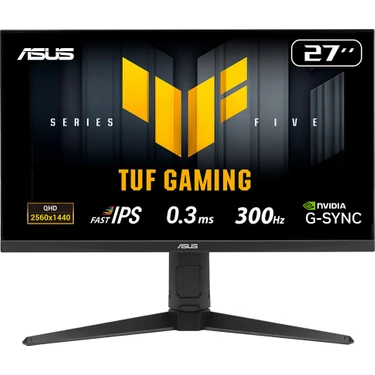 Asus Tuf Gamıng VG27AQML5A 27 HDR400 2k Fast IPS Freesync ve G-Sync Uyumlu 2560X1440 0.3ms 300Hz