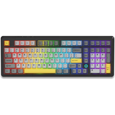 AK980 Sarı Siyah Daydream Switch Full Rgb Aydınlatmalı Fiyatı