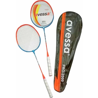 Avessa BRK-2000 Badminton Raketi Set Çantalı Neon