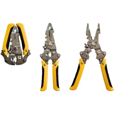 Sgs SGS2074 Çok Amaçlı Pense 213 mm Krom Vanadyum Çelik Malzeme ile Ergonomik
