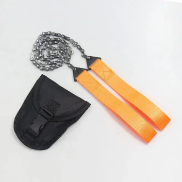 Taşınabilir Zincirli Kamp Testeresi 103 cm Yüksek Kalite Kamp & Outdoor Kesim Aracı + Taşıma