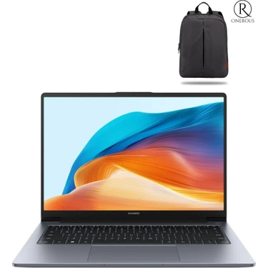 Huawei Matebook D14 2024 Intel Core I5 13420H 16GB 512GB SSD Windows 11 Home 14" Taşınabilir