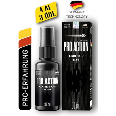 Pro Action Care For Man Erkek Sprey Gecîktîrîcî