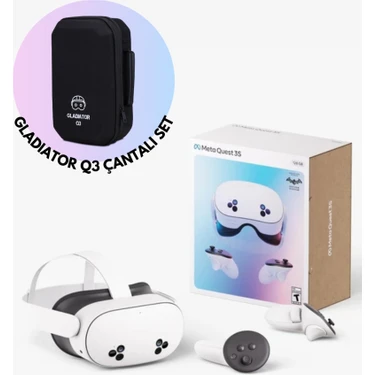 Meta Quest 3s Vr Gözlük + Gladiator Q3 Taşıma Çantası Fiyatı