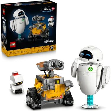 Lego® ǀ Disney ve Pixar Wall-E ve Eve 43279 – Film Sever Yetişkinler Için Dekoratif Koleksiyonluk