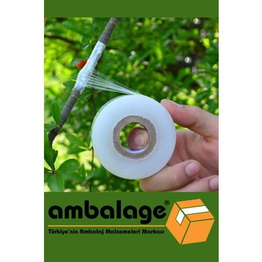 Ambalage Aşı Streci Aşı Bandı Aşı Yeri Sarma Streci 10 CmX110M Sağlam