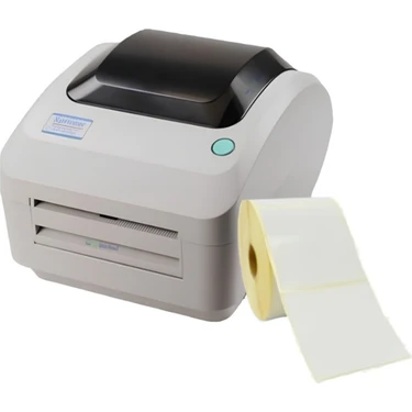XPrinter XP-470B USB Ofis Tipi Barkod Yazıcı Kablolu Bağlantı ve 177 mm/sn Yüksek Baskı Hızı ile