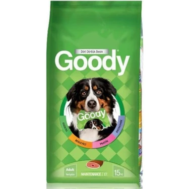 Goody Dana Etli Yetişkin Köpek Maması 15 kg – Ekonomik, Dengeli ve Besleyici Formül ile Sağlıklı