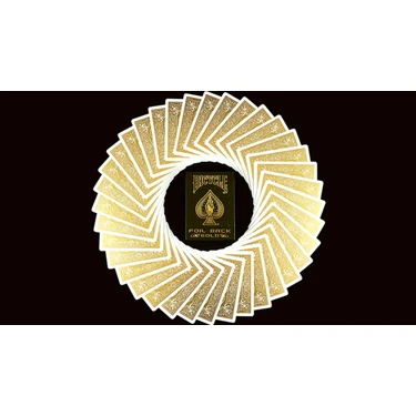 Bicycle Metalluxe Gold Playing Cards Limited Edition Fiyatı