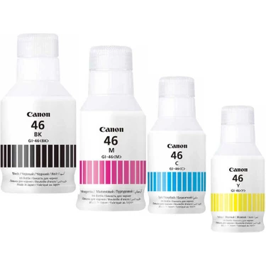 Canon Gı-46 Maxify GX6040/3040/5040/7040 4 Renk Orijnal Fiyatı