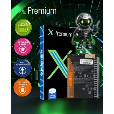 Xpremium Xiaomi Mi 13T (BM5T) Batarya – 5000 Mah Süper Fiyatı