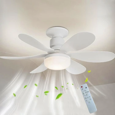 Helios Daisy Fan LED 50W Kumandalı Işıklı Vantilatör