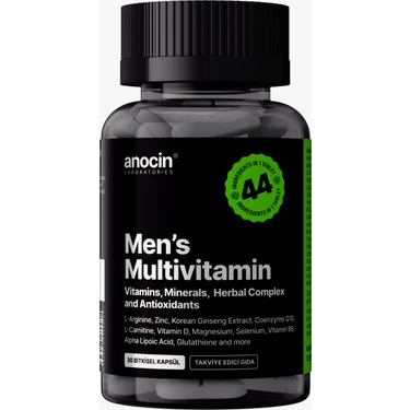 Men Multivitamin (Erkeklere Özel) Multi Vitamin, Mineral, Bitkisel