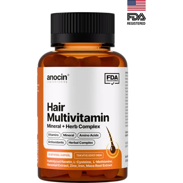 Hair Multivitamin Complex - Tr'de Ilk Saç Multivitamini 29 Aktif ve