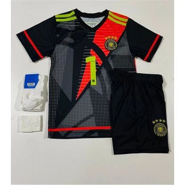 Almanya Euro 2024 Manuel Neuer Kaleci Çocuk Forması 3'lü