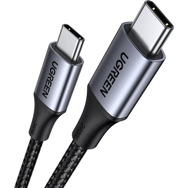 Ugreen USB C To Type-C Pd 3.1 240W 5A Hızlı Şarj ve Data Kablosu 2