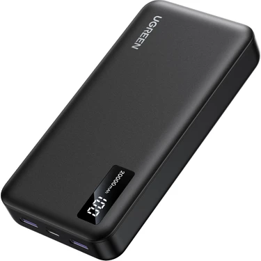 Ugreen 20.000 Mah Pd 3.0 Hızlı Şarj Powerbank 1xusb-C, 2xusb-A -