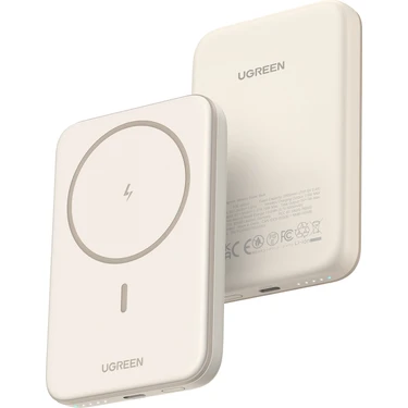 Ugreen 5.000 Mah Magsafe 15W Wireless Powerbank Bej -