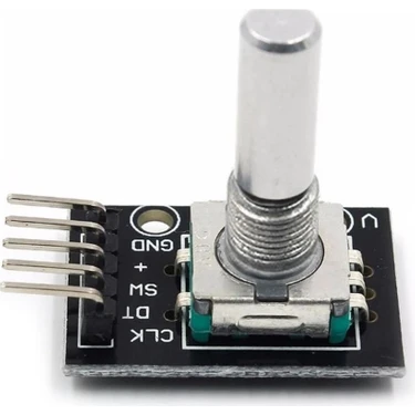 360 Derece Rotary Encoder KY-040 Fiyatı - Taksit Seçenekleri