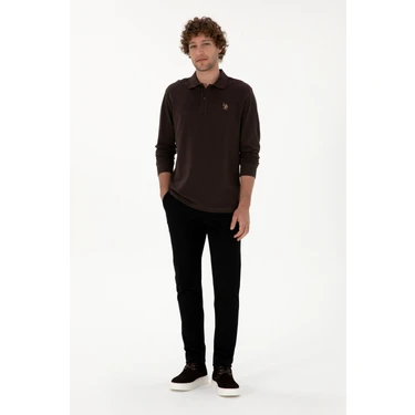 U.s. Polo Assn. Erkek Siyah Pantolon (Kanvas-Chino)