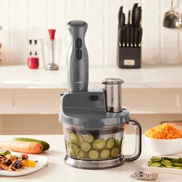 Karaca Pro-Multimax Mutfak Robotu Space Gray 2000