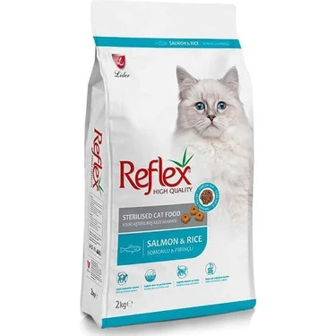 Reflex Sterilised  Somon Balıklı Kısırlaştırılmış Yetişkin Kedi Maması 2