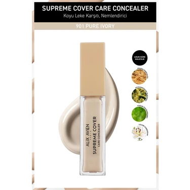 Kalıcı,nemlendirici,hücre Onarıcı Leke Karşıtı Kapatıcı - Supreme Cover Concealer 901 Pure