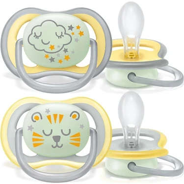 Philips Avent Ultra Air Nighttime Karanlıkta Parlar Gece Emziği +18