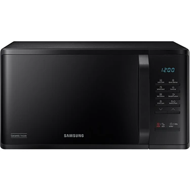 Samsung 23L Siyah Mikrodalga Fırın 800 W Güçlü Buz Çözme Fonksiyonu ile Pratik Kullanım