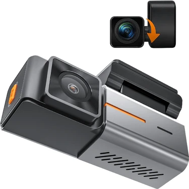Carlover S2 4K Wifi Araç Kamerası 2160P 170° Geniş Açı Arka Kamera ile Yüksek