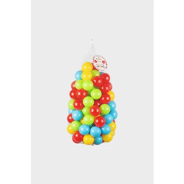 Renkli Oyun Havuzu Topları 50’li Set 6 cm Çocuk Güvenli Eğlenceli Plastik