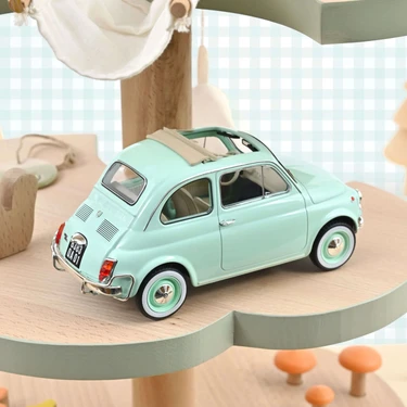 Norev 187777 1/18 Fiat 500 L 1968 Pastel Blue Birth Gift Fiyatı